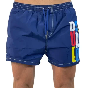 DSQUARED BOXER MIDI BLU D7B644600