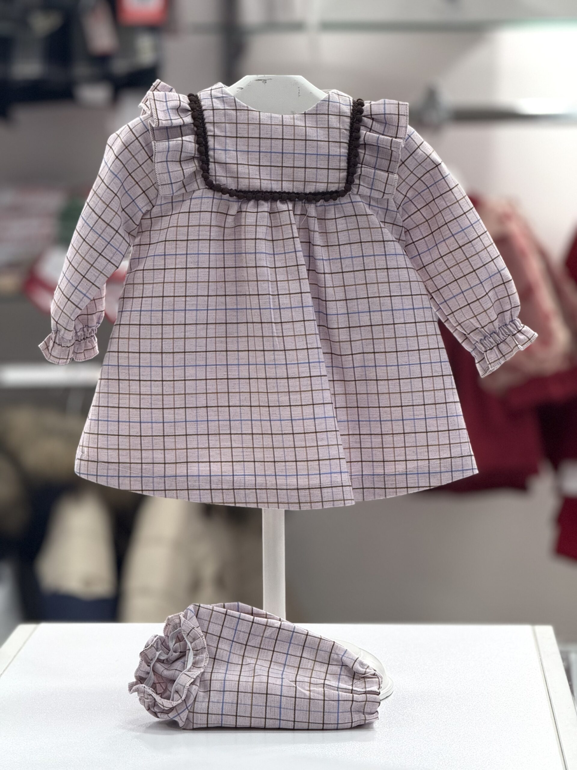 Alber
Vestito bambina con culotte coordinata art.3201