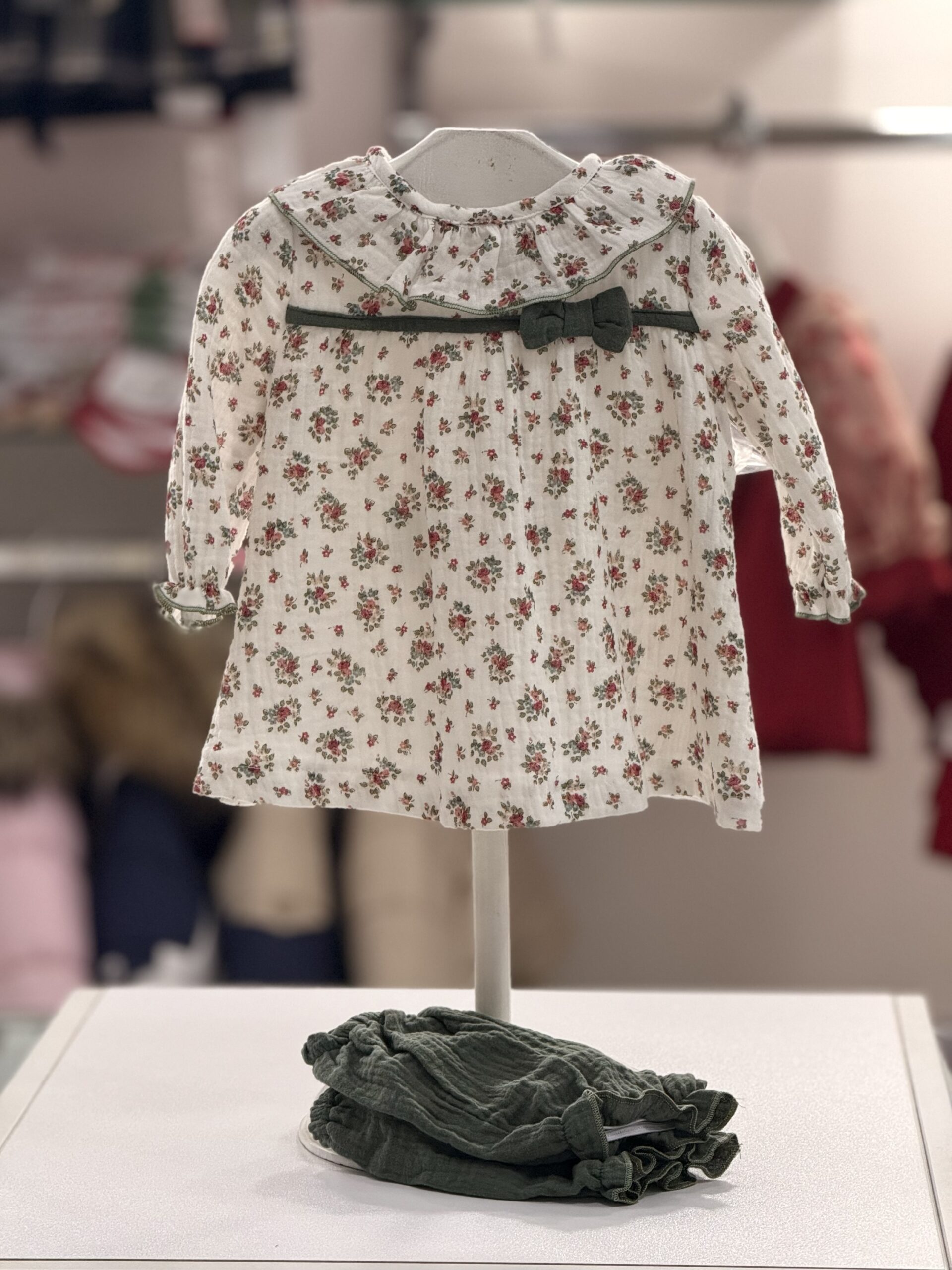 Alber vestito bambina con culotte coordinata art.3200 - immagine 2