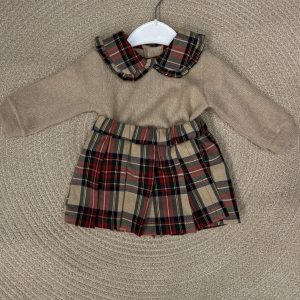 Baby Vip
Completo bambina maglioncino con pantagonna tartan art.T1084/07