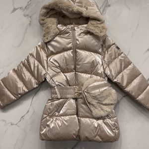 Miss Ebita 
Giubbotto bambina fodera in pelliccia con marsupio in omaggio Art.243260