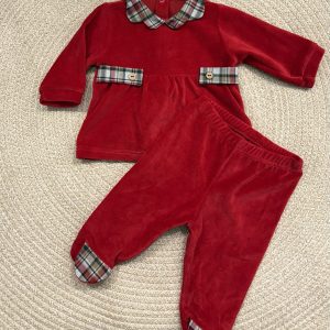 Baby vip
Completo neonata tartan art.T3628/07