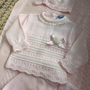 Sardon 
Completo neonata in pura lana art.023RF-706