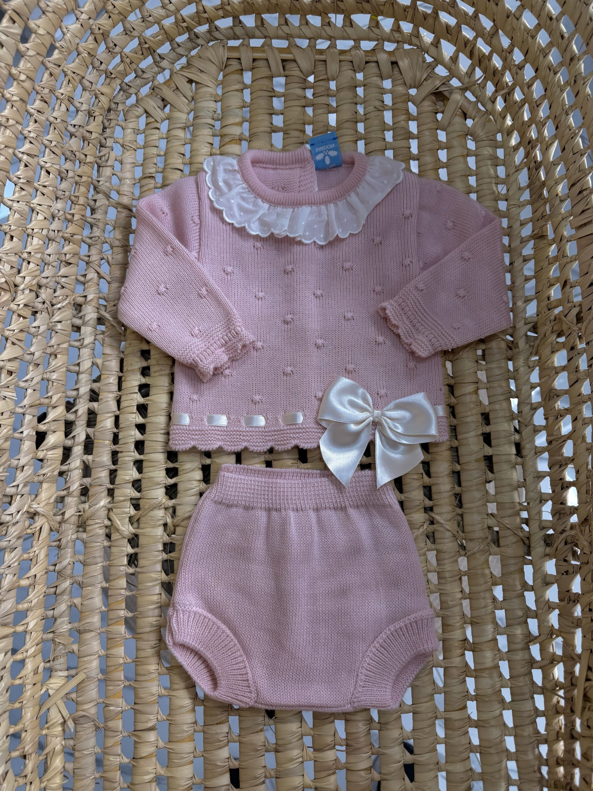 Sardon
Completo due pezzi neonata in pura lana art.023VE-354 - immagine 2