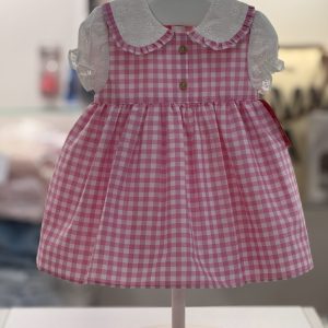 Del Sur 
Vestito bambina Familia Cuba art.0373 Rosa