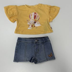 𝑳𝒆𝒗𝒊’𝒔 𝑲𝒊𝒅𝒔
Completo due pezzi bambina t-shirt + short art.173-Y81