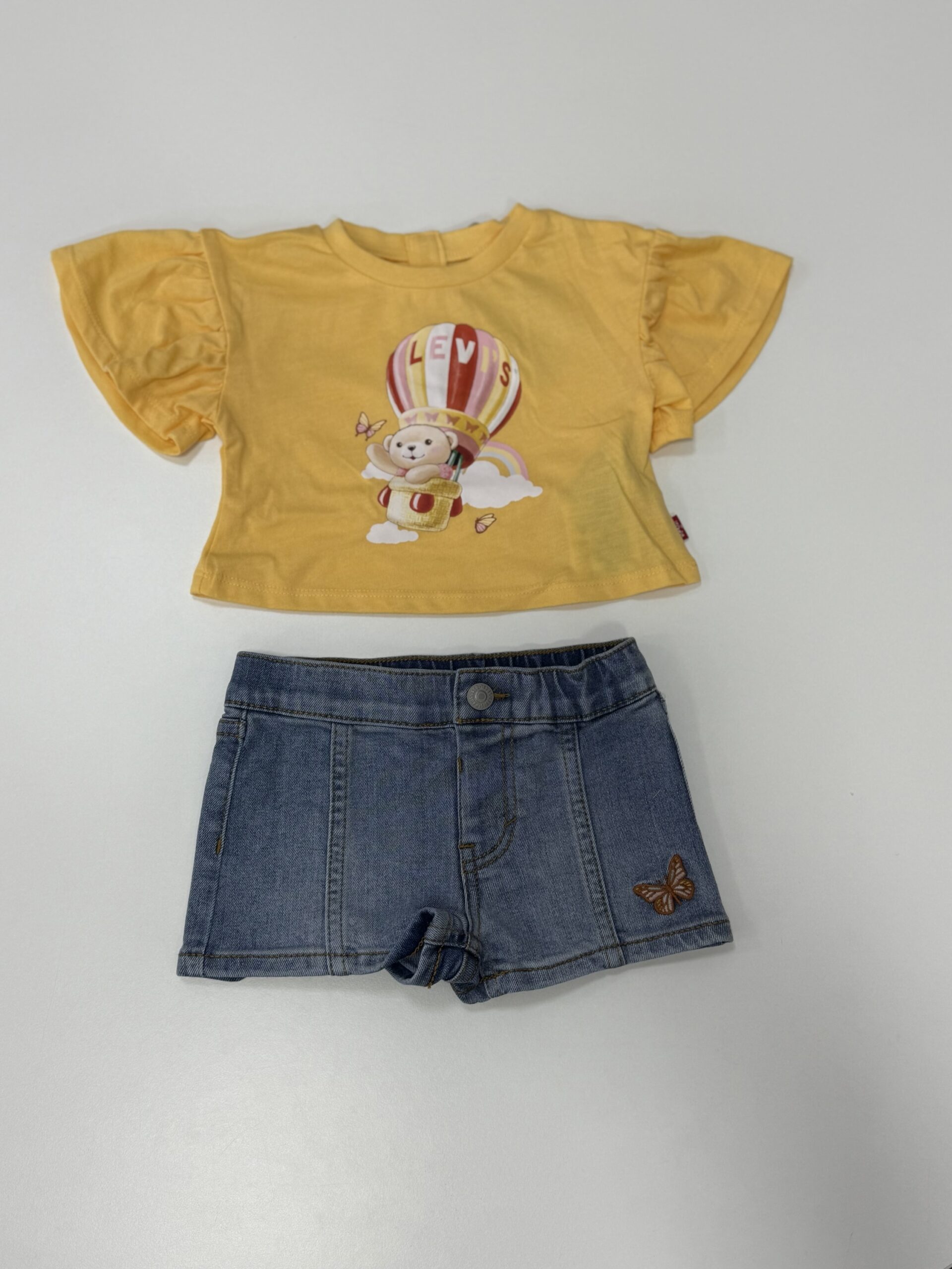 ๐ณ๐๐๐โ๐ ๐ฒ๐๐
๐
Completo due pezzi bambina t-shirt + short art.173-Y81 - immagine 2