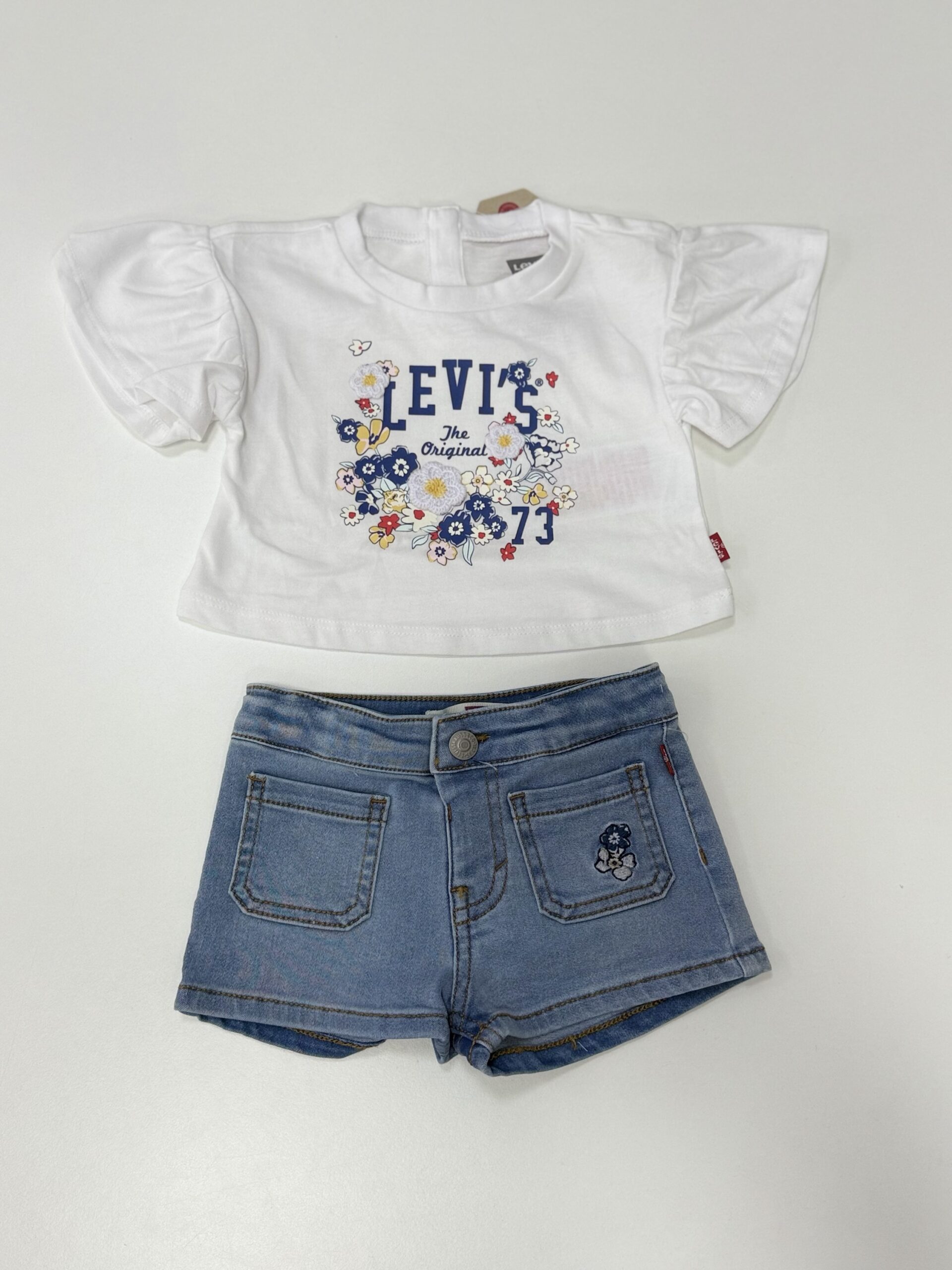 ๐ณ๐๐๐โ๐ ๐ฒ๐๐
๐
Completo due pezzi bambina t-shirt + short art.144-W1T