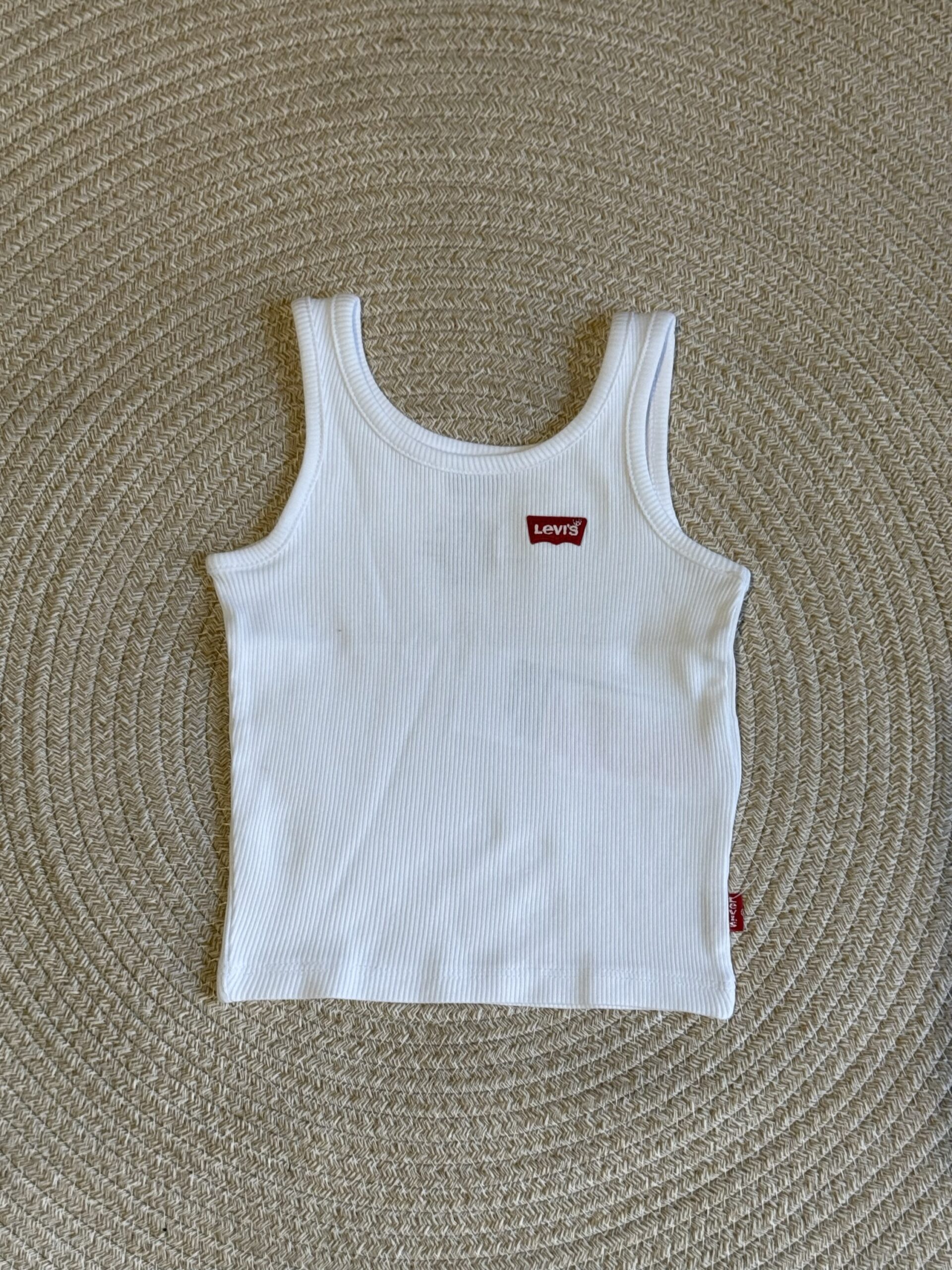 ๐ณ๐๐๐โ๐ ๐ฒ๐๐
๐
Canotta bambina a costine white/red art.116-W1T