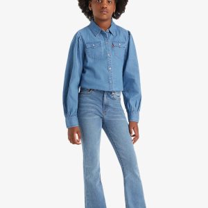 𝑳𝒆𝒗𝒊’𝒔 𝑲𝒊𝒅𝒔
Jeans a zampa bambina lavaggio chiaro art.726