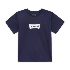 Carrera 
T-shirt basic bambino Blu/White art.C3001NS23J01