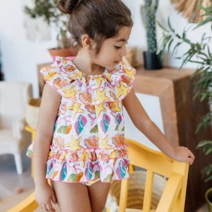 Mon Petit BonBon
Vestito bambina con coulotte Caracolas VM090