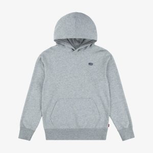 𝑳𝒆𝒗𝒊’𝒔 𝑲𝒊𝒅𝒔
Felpa bambino senza cerniera con cappuccio logo piccolo Grigio