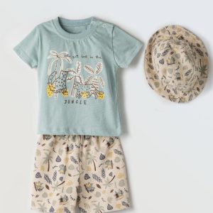 #HASHTAG
Completo neonato con cappello visiera art.254618