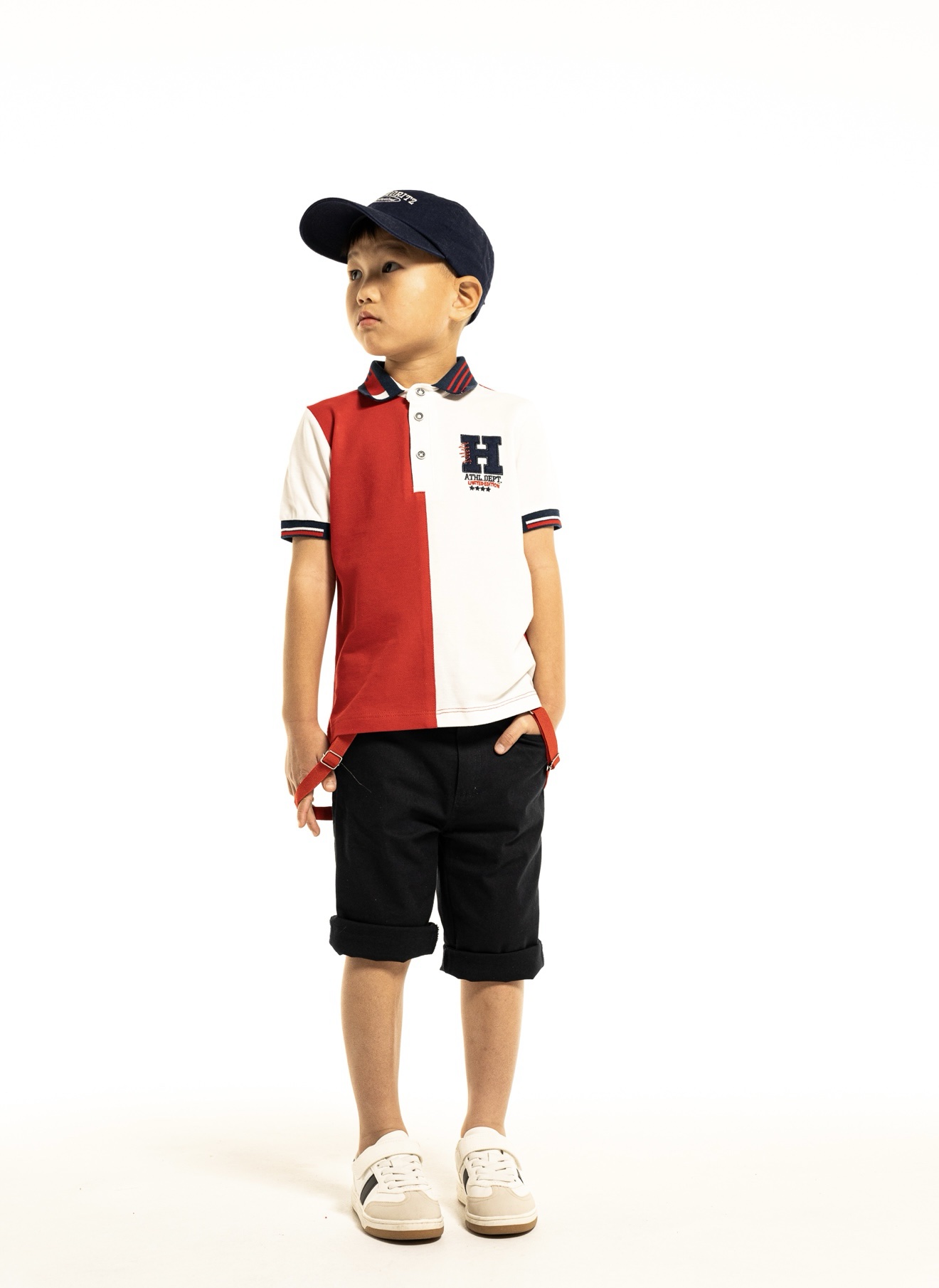 #HASHTAG
Completo bambino polo+pantalone corto art.254807 - immagine 2
