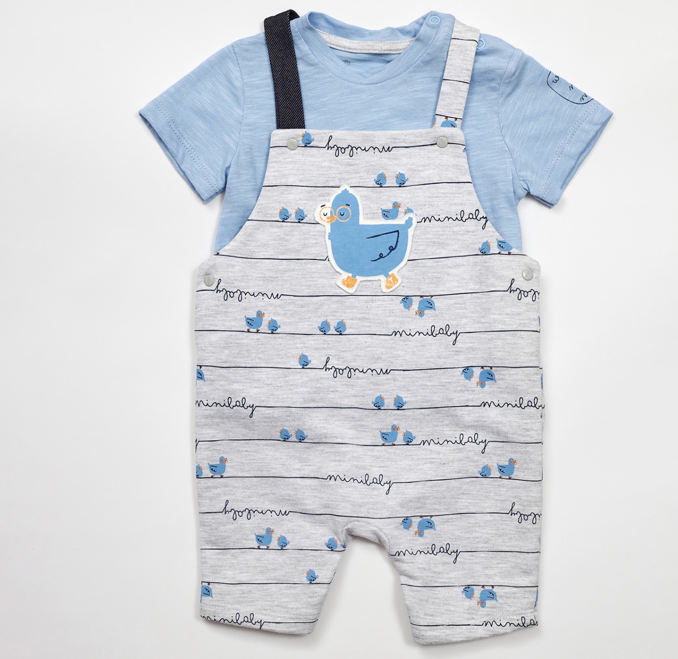 #Hashtag Mini
Salopette neonato art.MI251