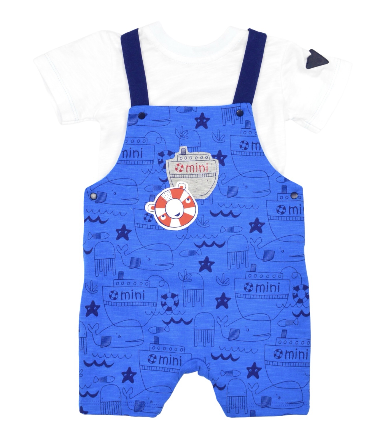 #Hashtag Mini
Salopette neonato art.MI258 - immagine 2