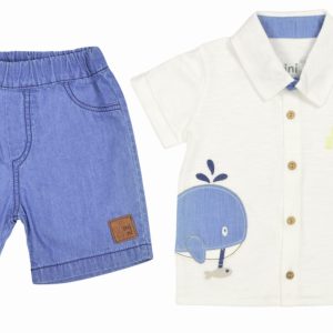 #Hashtag Mini
Completo neonato Polo+jeans art.MI256