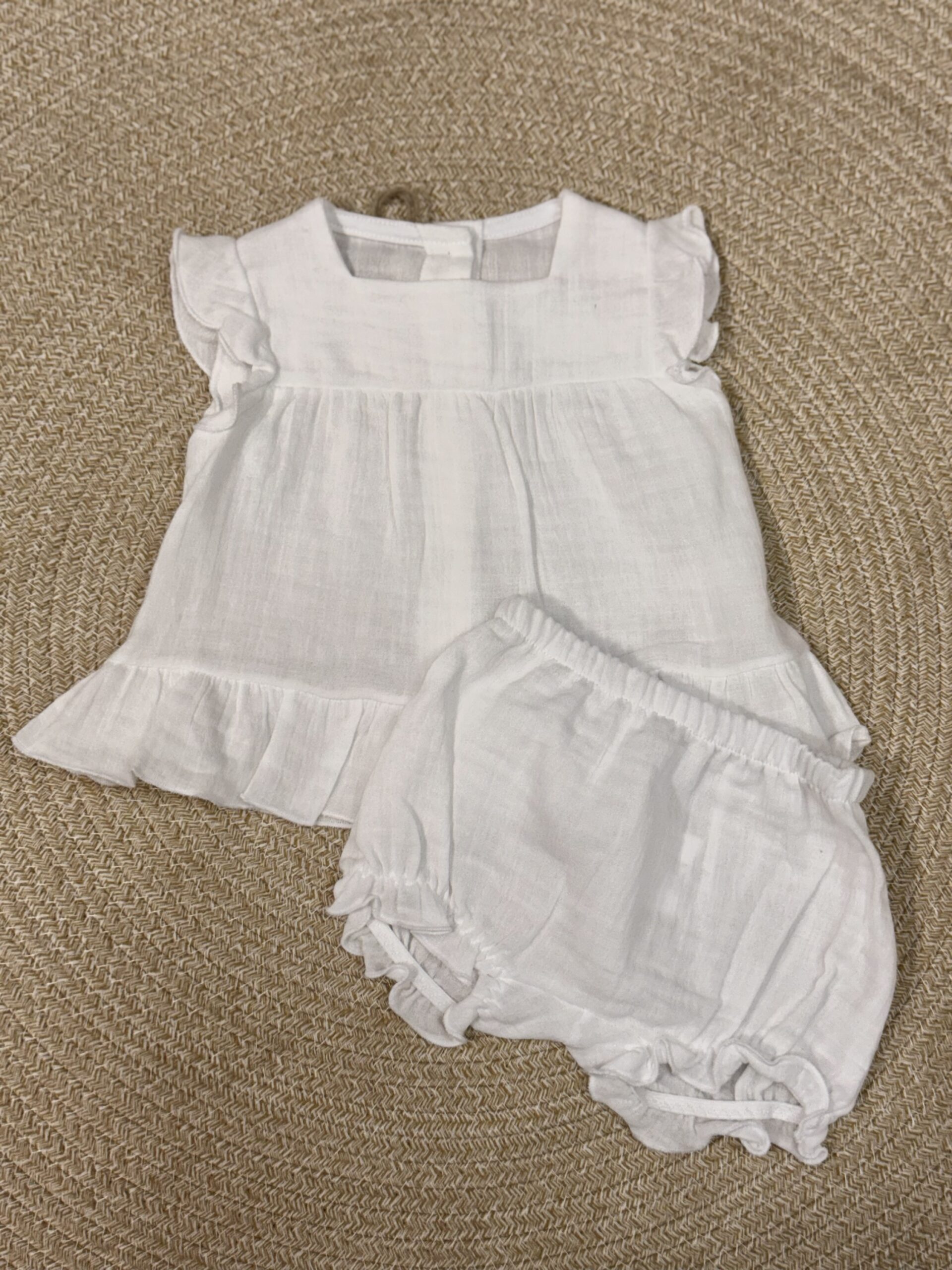 ๐ฉ๐๐๐๐ฝ๐๐โจ
Completo neonata in lino art.T7152/01 - immagine 2