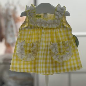 Pio pio 
Vestito bambina con coulotte coordinata art.VP727