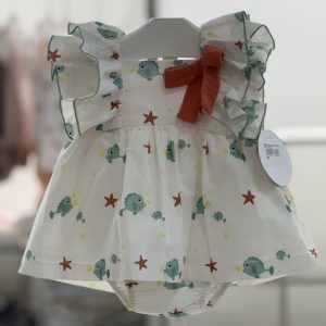 Mon Petit BonBon 
Vestito bambina con coulotte art.VM055