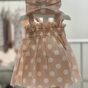 BabyVip
Pagliaccetto neonata con fascia coordinata art.7768/55