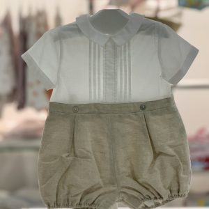 Puretè 
Pagliaccetto bambino in lino/cotone art.PV2408708