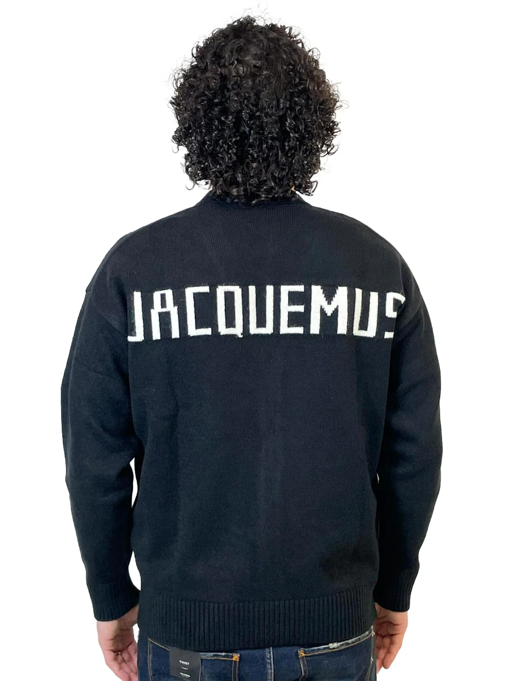 JACQUEMUS CARDIGAN 25KN545 2329 NERO - immagine 2
