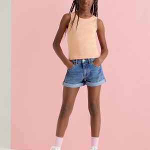 𝑳𝒆𝒗𝒊’𝒔 𝑲𝒊𝒅𝒔
Canotta bambina costine Peach art.116