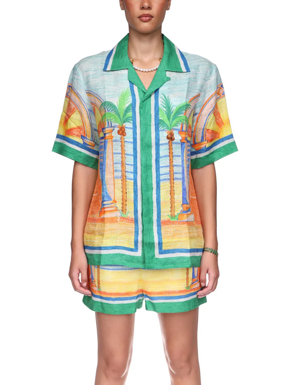 CASABLANCA DAY OF VICTORY SLEEVE SHIRT - immagine 4