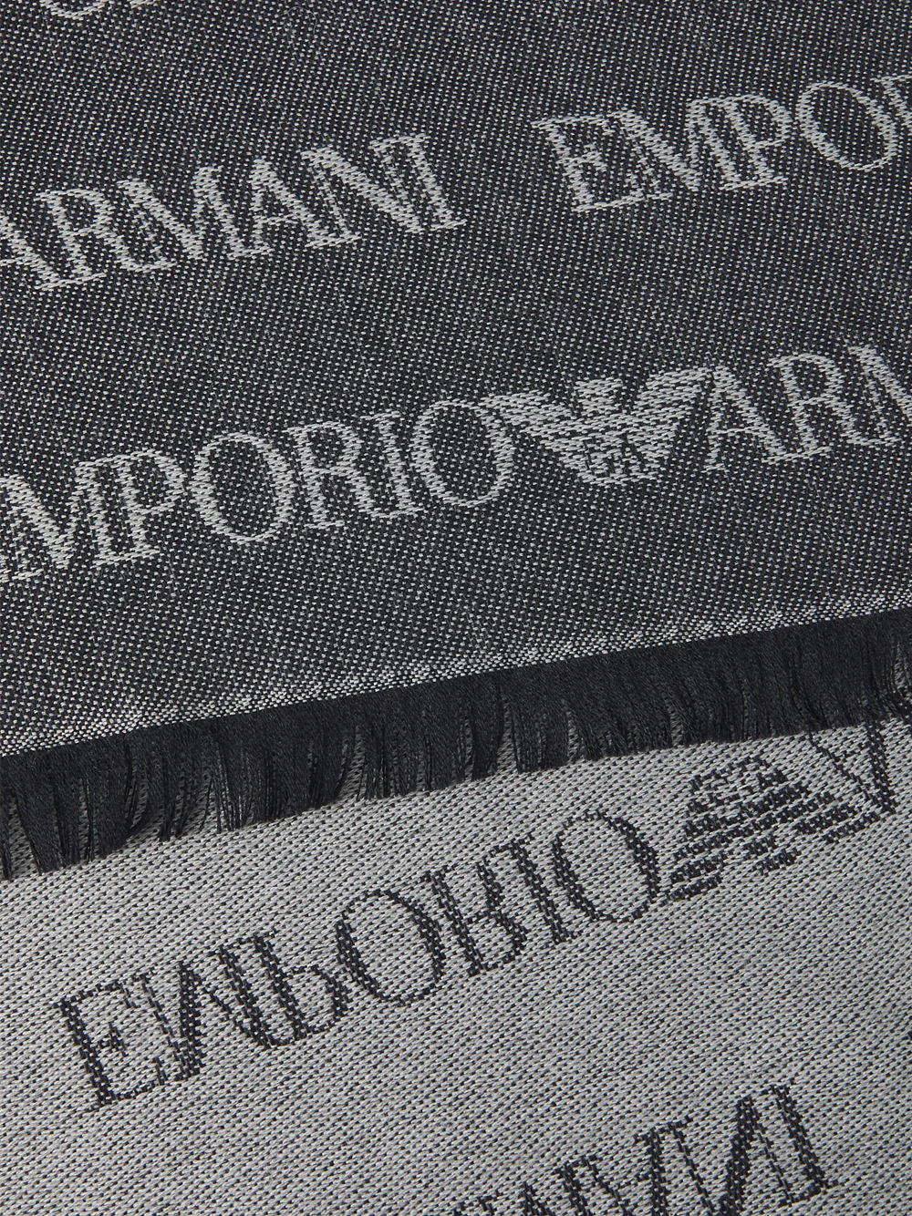 ARMANI SCIARPA EM004238 AF215410 NAVY BLUE FANCY - immagine 4