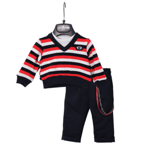 NAZARENO GABRIELLI Completo neonato cotone