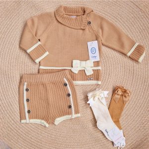 Rahigo 
Completo bambina in pura lana art.242104