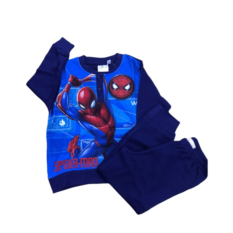 MARVEL Pigiama bimbo cotone caldo SPIDERMAN