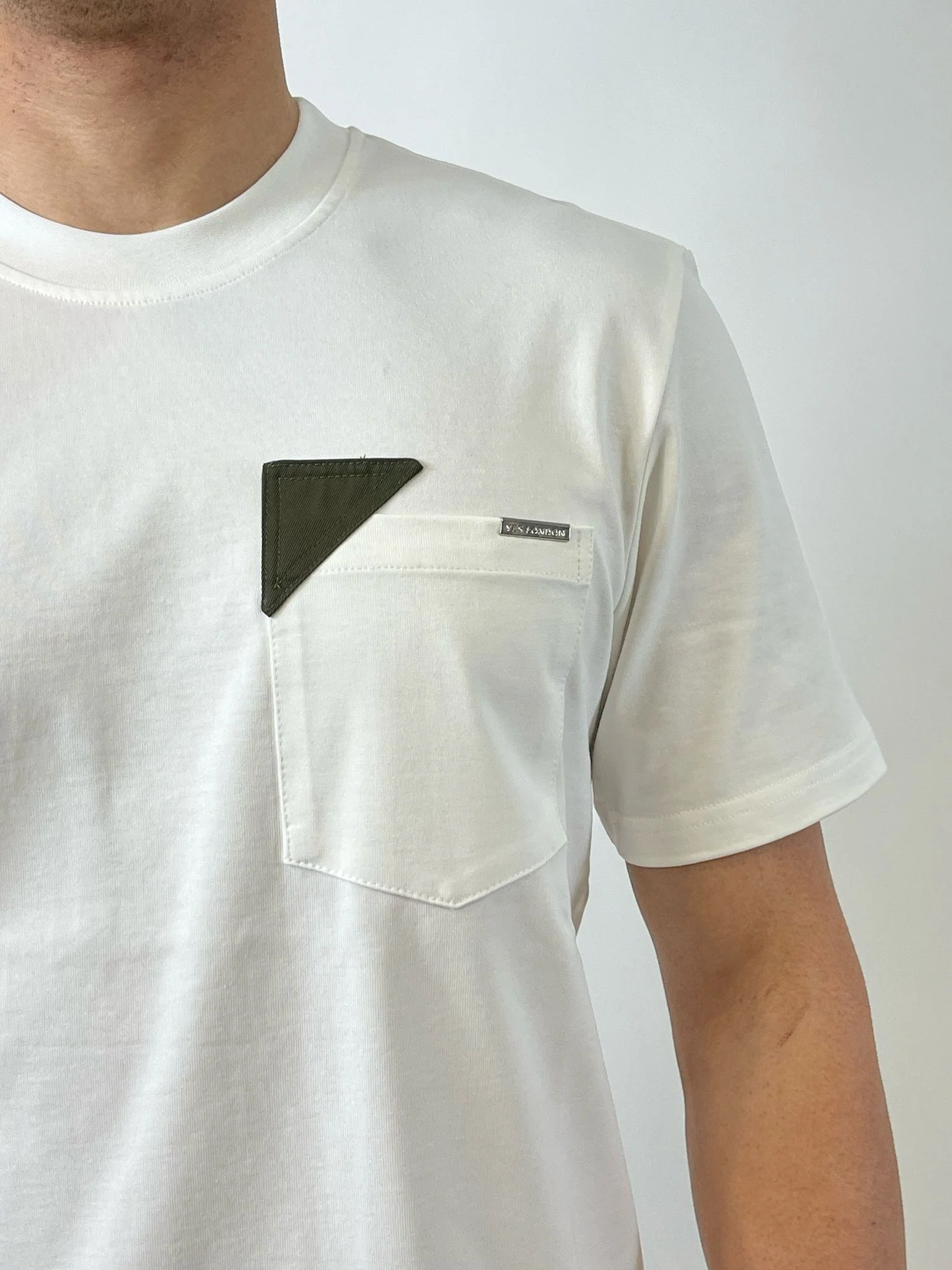 YES LONDON T-SHIRT BIANCA XM4168 - immagine 5