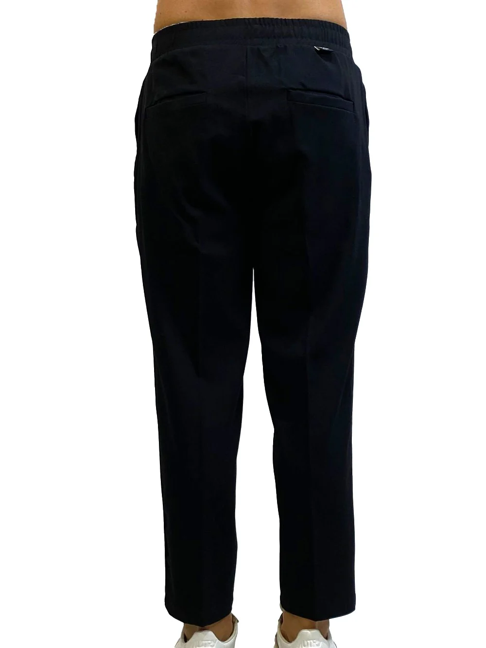 YES LONDON PANTALONE DUBAI NERO XP3260 - immagine 4