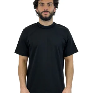 YES LONDON T SHIRT TAGLIO ROVESCIO XM4271 NERA