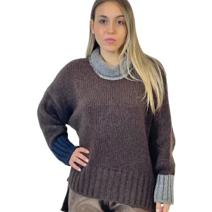 ACCADEMIA 20 PULLOVER BROWN
