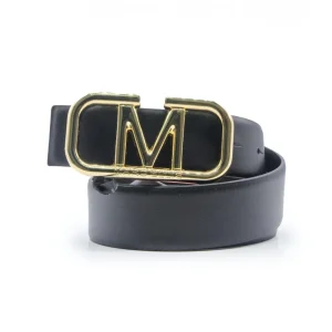 MARC ELLIS ME BELT-72 BLACK/GOLD