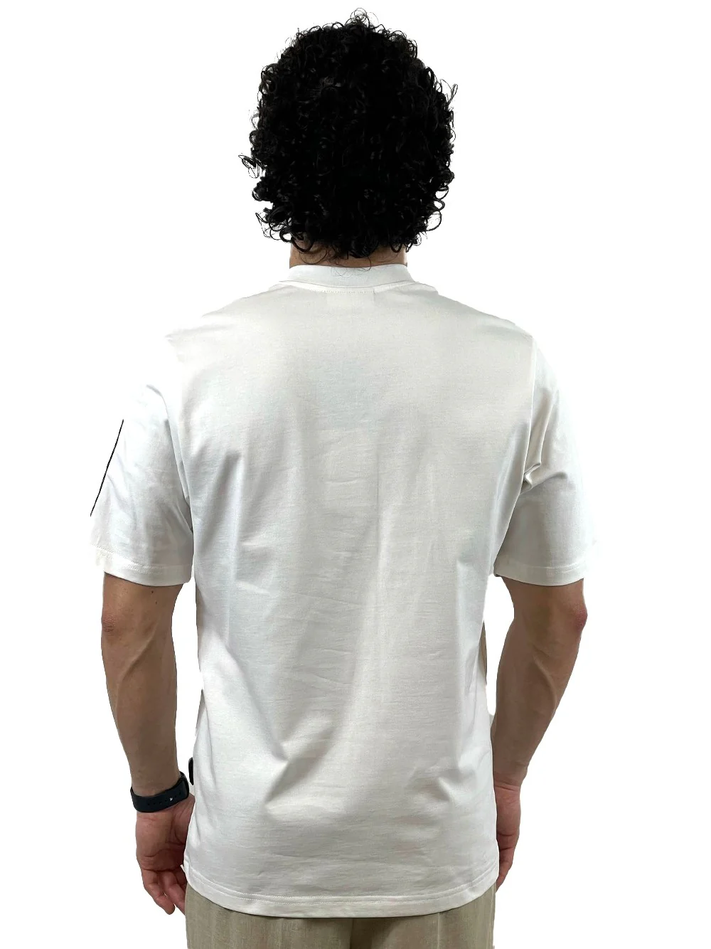 YES LONDON T-SHIRT BIANCO/NERO XM4170 - immagine 4