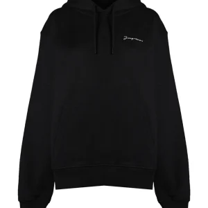 JACQUEMUS LE SWEATSHIRT BRODE BLACK