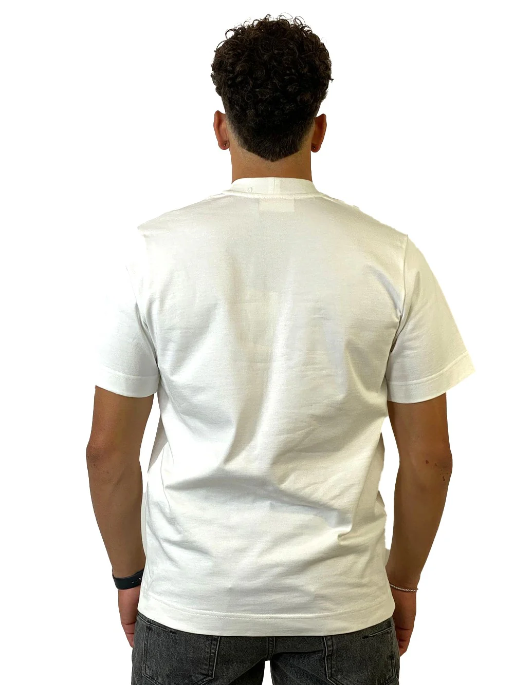 YES LONDON T-SHIRT BIANCA XM4231 - immagine 4