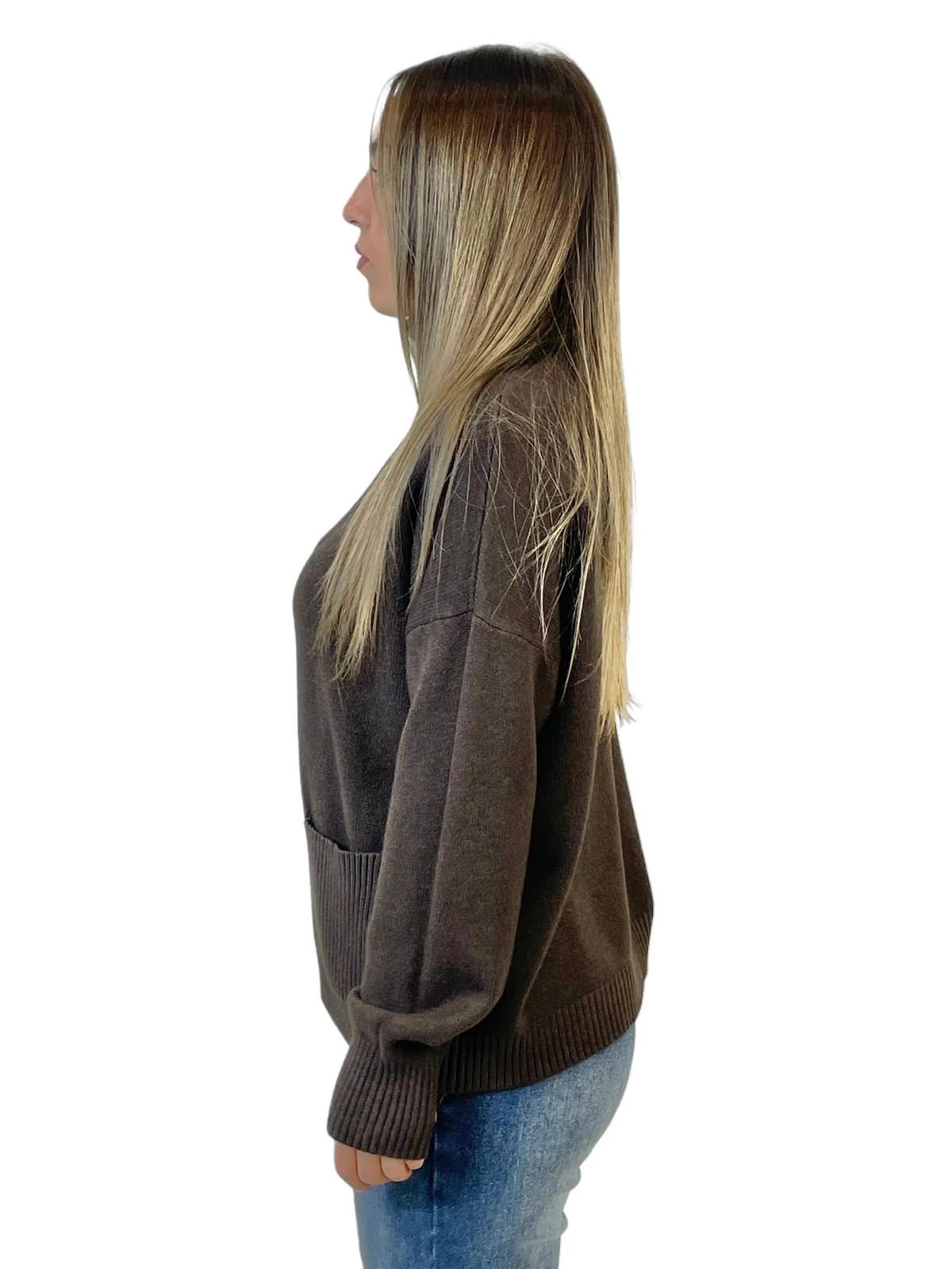 ACCADEMIA 20 MAGLIONE MARRONE - immagine 3