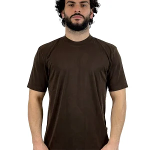 YES LONDON T SHIRT VISCOSA XM4264 MORO