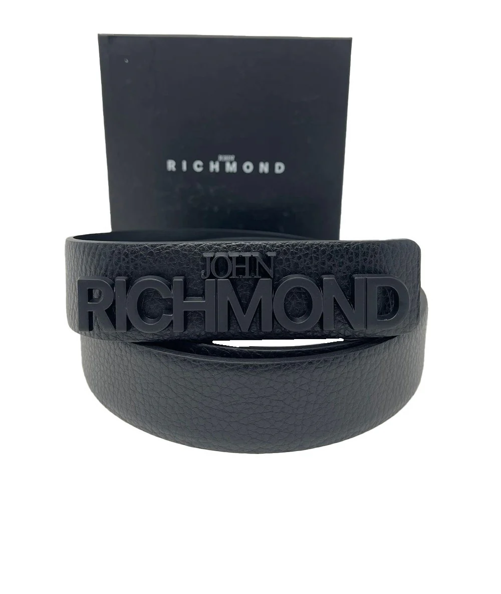 RICHMOND CINTURA JR-C105W BLACK/BLACK - immagine 2