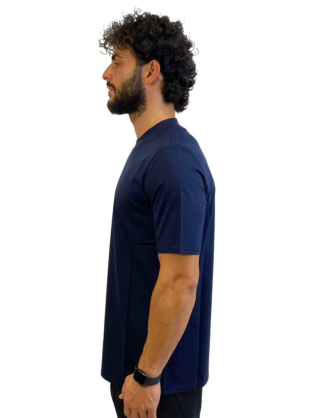 YES LONDON T-SHIRT BLU XM4134 - immagine 3