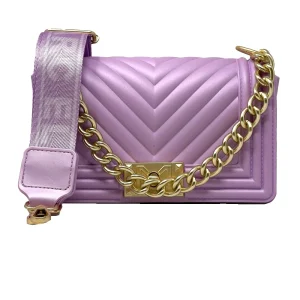 MARC ELLIS FLAT S ORCHID/OFF GOLD