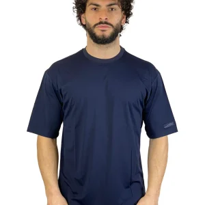 HESKIMO T SHIRT NO IRON SILK HE1410001 BLU