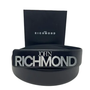 RICHMOND CINTURA C34 BLACK/SILVER