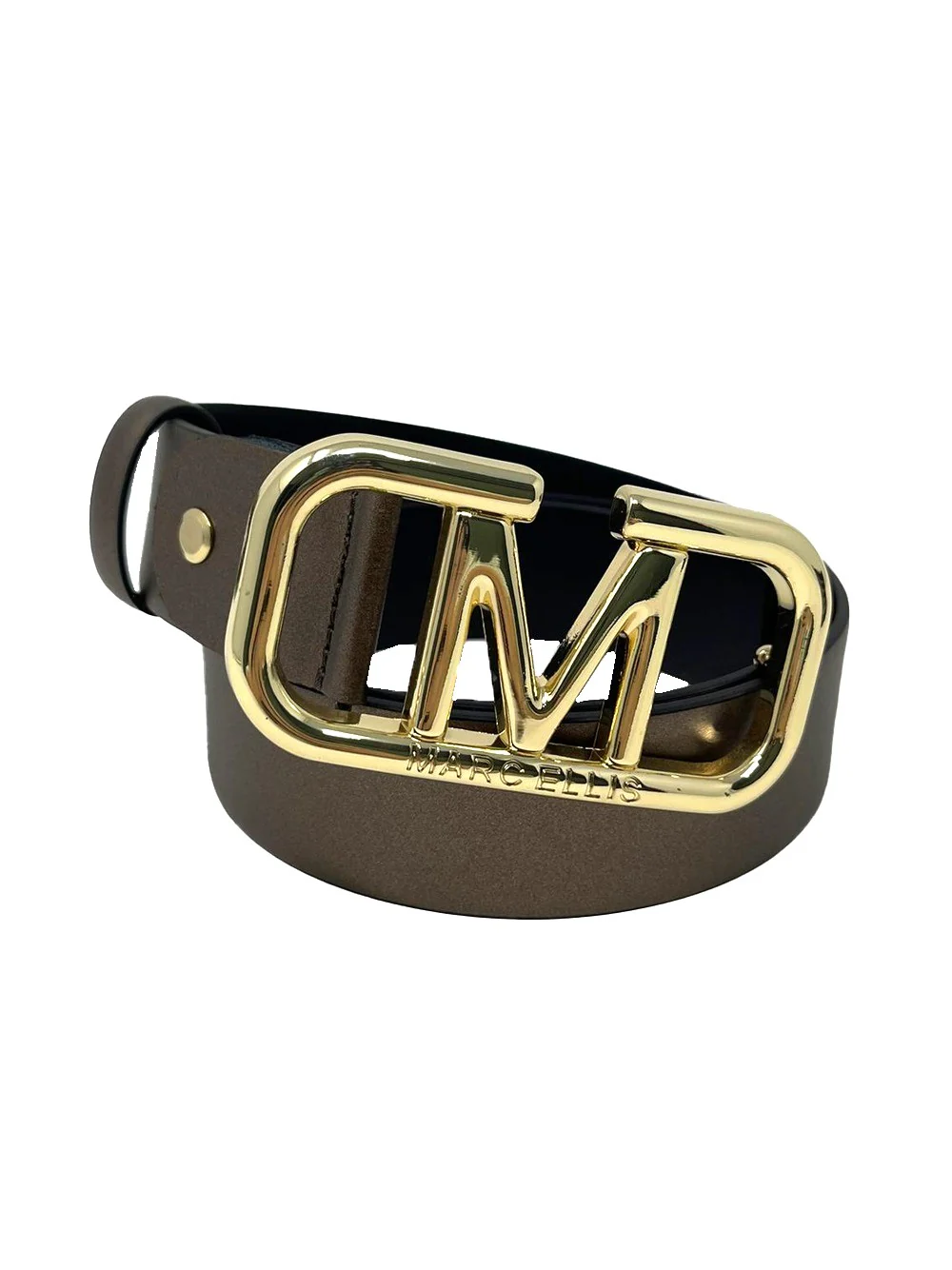 MARC ELLIS ME BELT-72 DARK BRONZE/GOLD - immagine 2